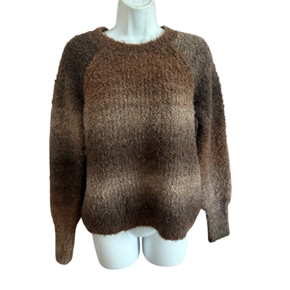 Caslon Brown Wool Blend Sweater Women’s Small NEW